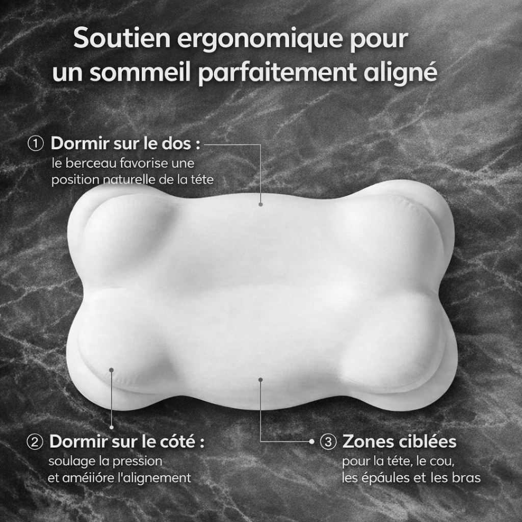Oreiller ergonomique